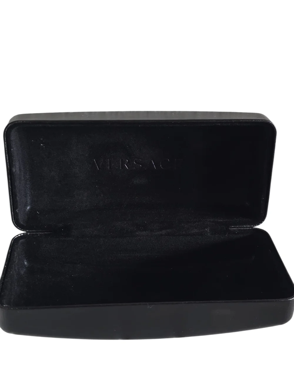 Versace Black and Gold Sunglasses Case